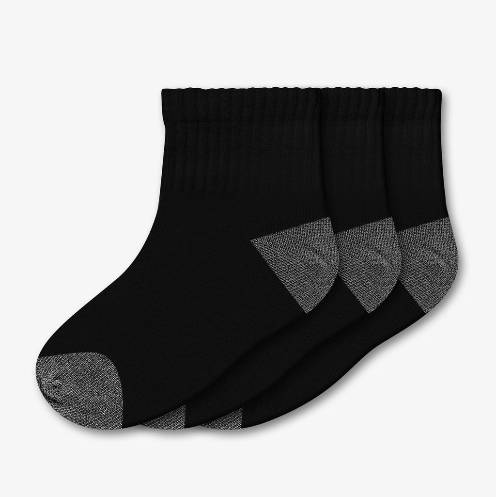 school basics socks - style 614 - black pack