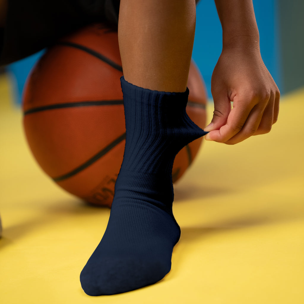 Boys Crew Socks – 5 Pair Pack - Style: 1007FT