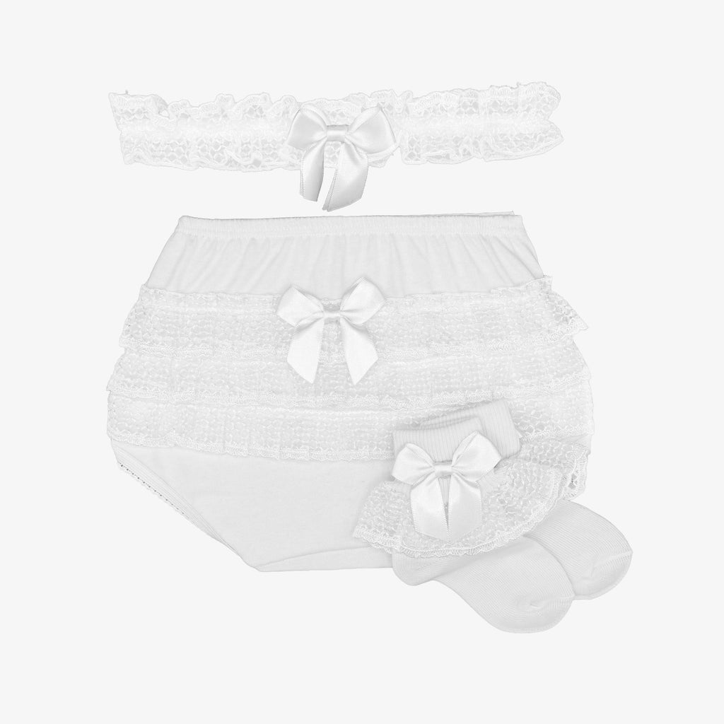Bow Set (Headband, Panty and Socks) - Style: 1820