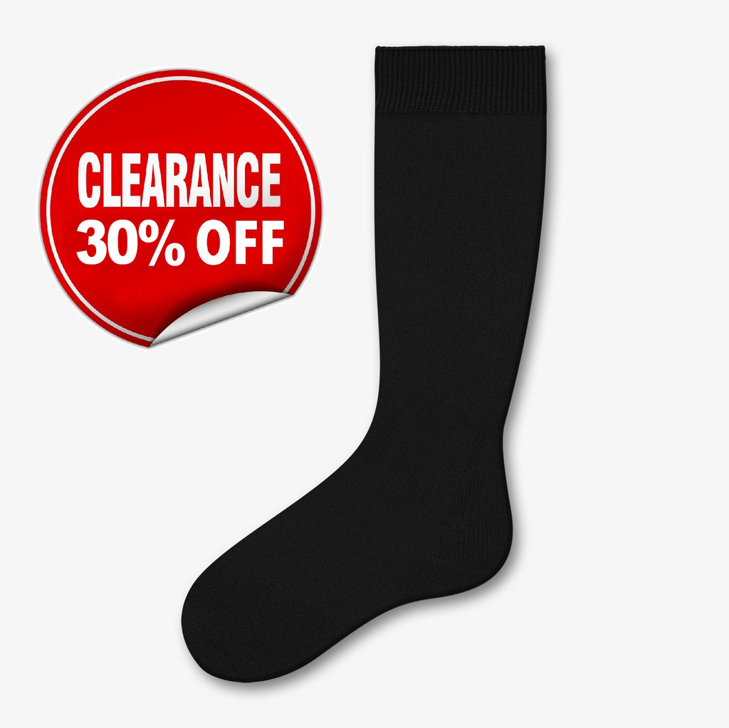 Flat Knit Nylon Knee High Socks – Style: 200