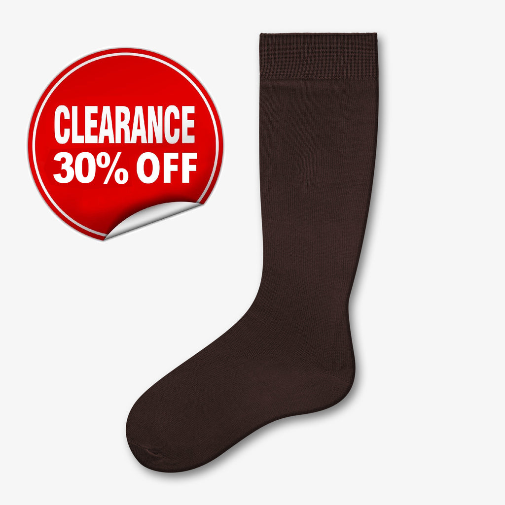 Flat Knit Nylon Knee High Socks – Style: 200