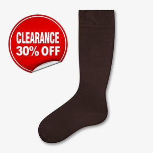 Flat Knit Nylon Knee High Socks – Style: 200