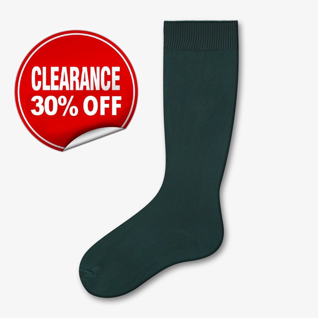 Flat Knit Nylon Knee High Socks – Style: 200