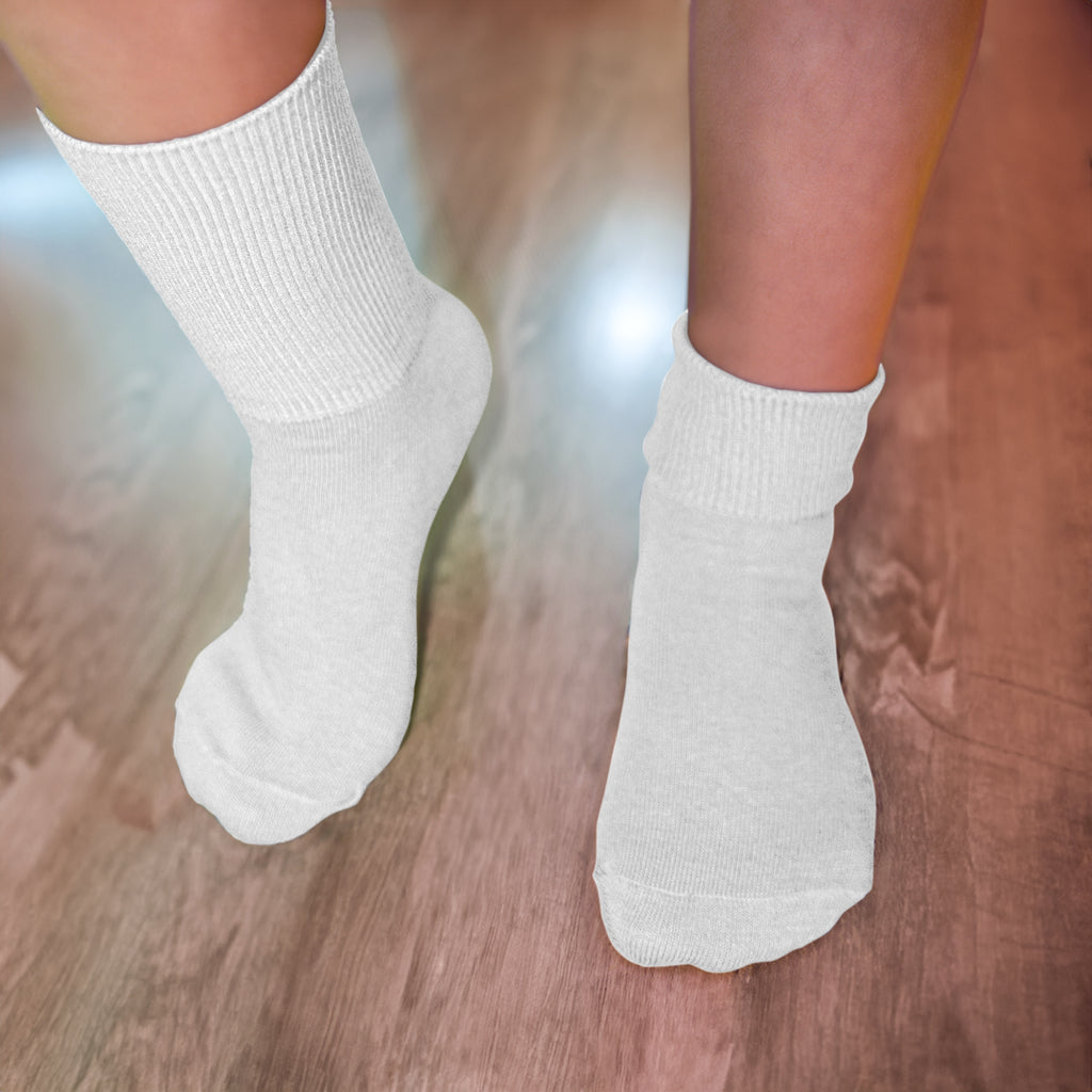 2 Pair Triple Roll Socks - Style: 3002C