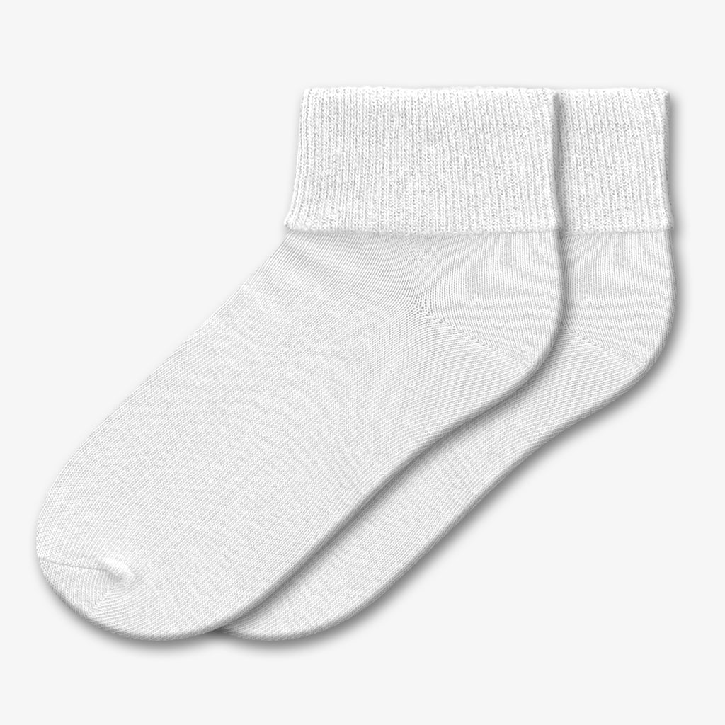 2 Pair Triple Roll Socks - Style: 3002C