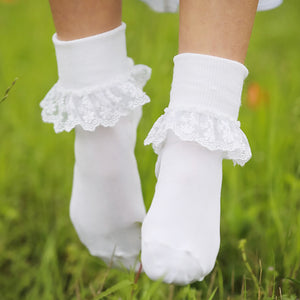 Lace Trim Anklet - Style: 4015