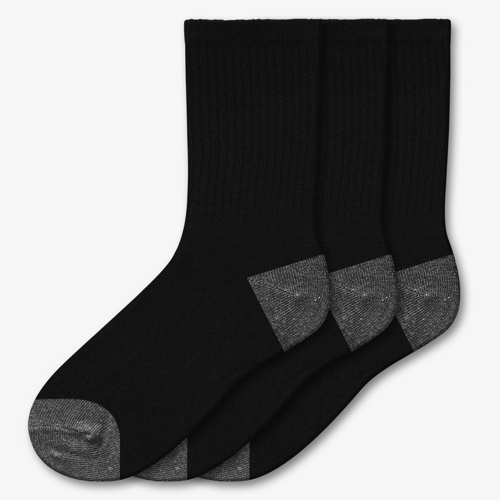 NEW 3 Pair Athletic Crew Socks - Style: 612