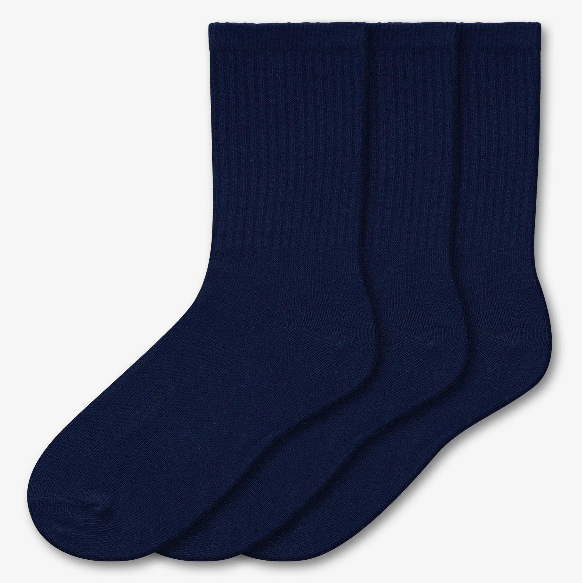 NEW 3 Pair Athletic Crew Socks - Style: 612