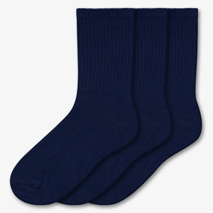 NEW 3 Pair Athletic Crew Socks - Style: 612