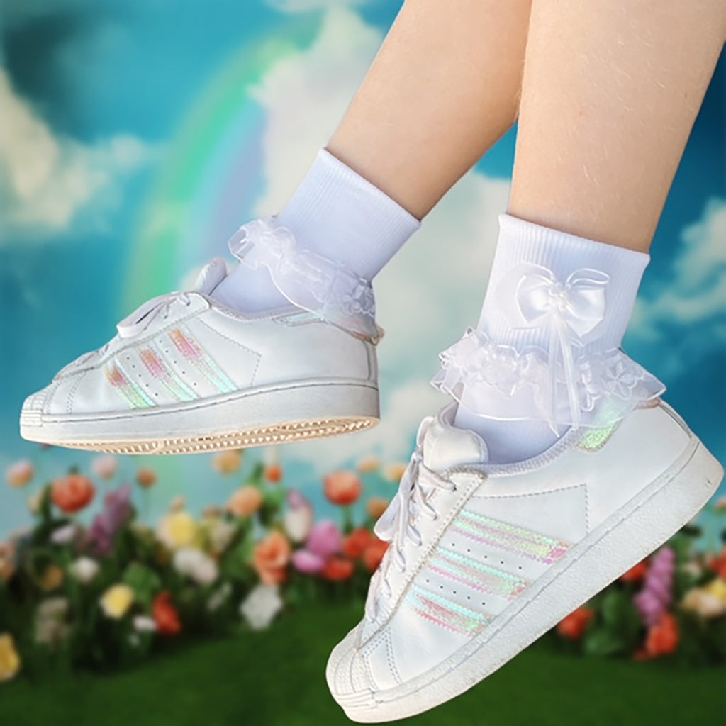 Lace Trim Anklet - Style: 9047