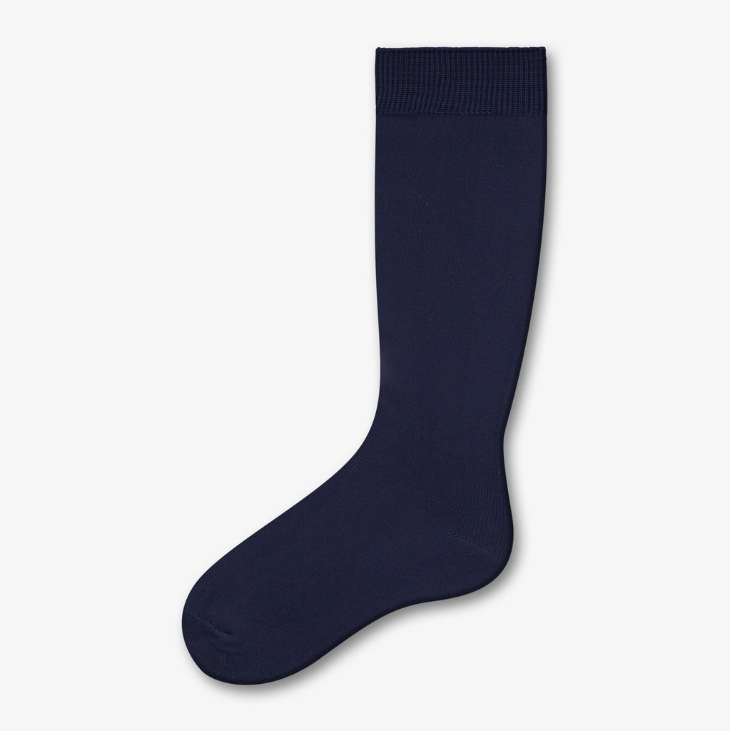 Flat Knit Nylon Knee High Socks – Style: 200