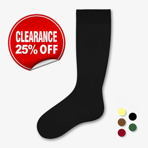 CLEARANCE - Flat Knit Nylon Knee High Socks – Style: 200