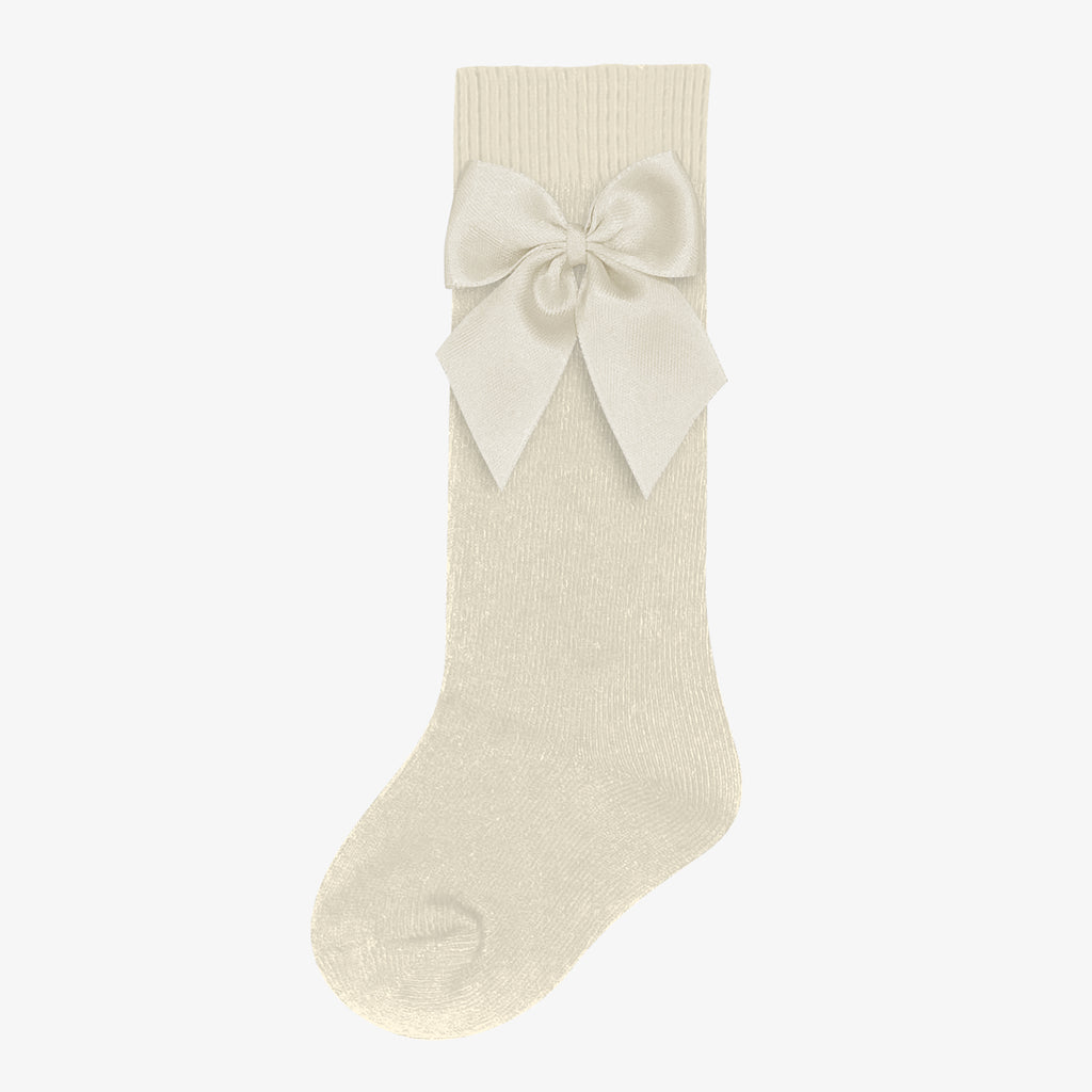 Baby Bow Knee High Socks - Style: 210M
