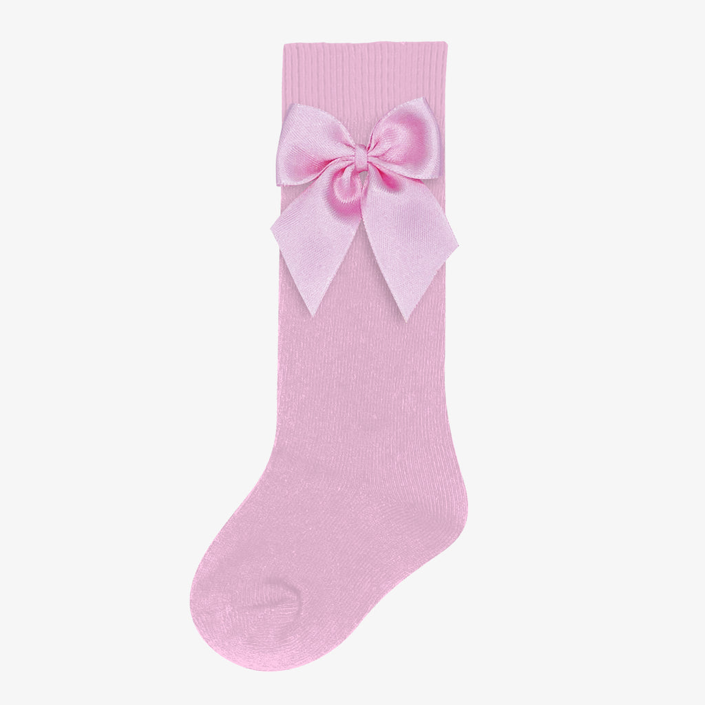Baby Bow Knee High Socks - Style: 210M