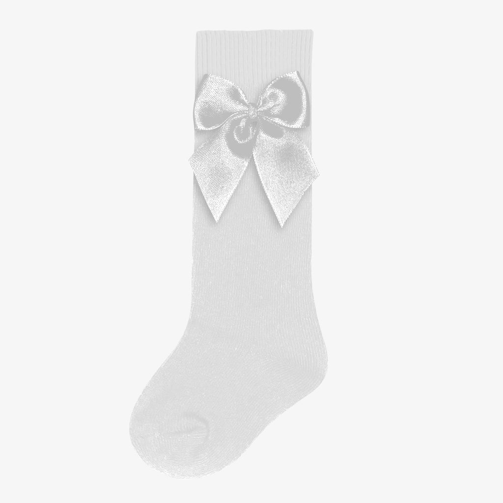 Baby Bow Knee High Socks - Style: 210M