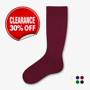 CLEARANCE - Flat Knit Nylon Knee High Socks – Style: 220