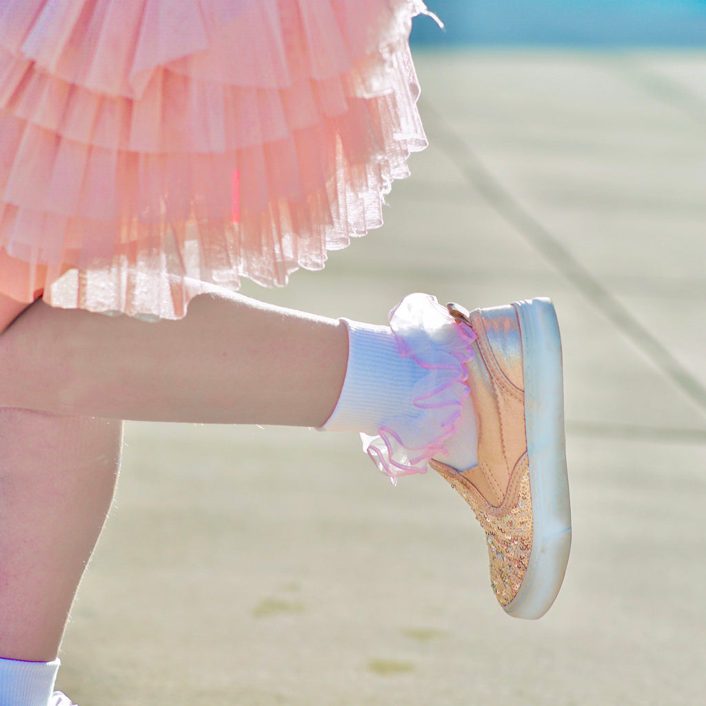 Girls Lace Socks - Style: 3128