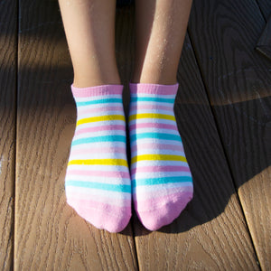 School Basics - Style: 616 - Pink Pack School - Socks - Piccolo HosIery