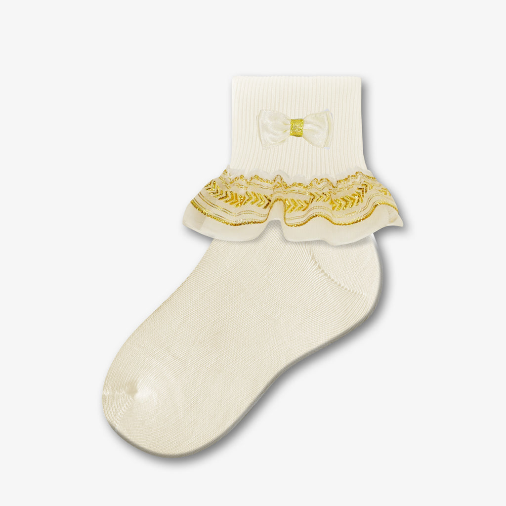 Lace - Style: 9043 - Ivory/Gold
