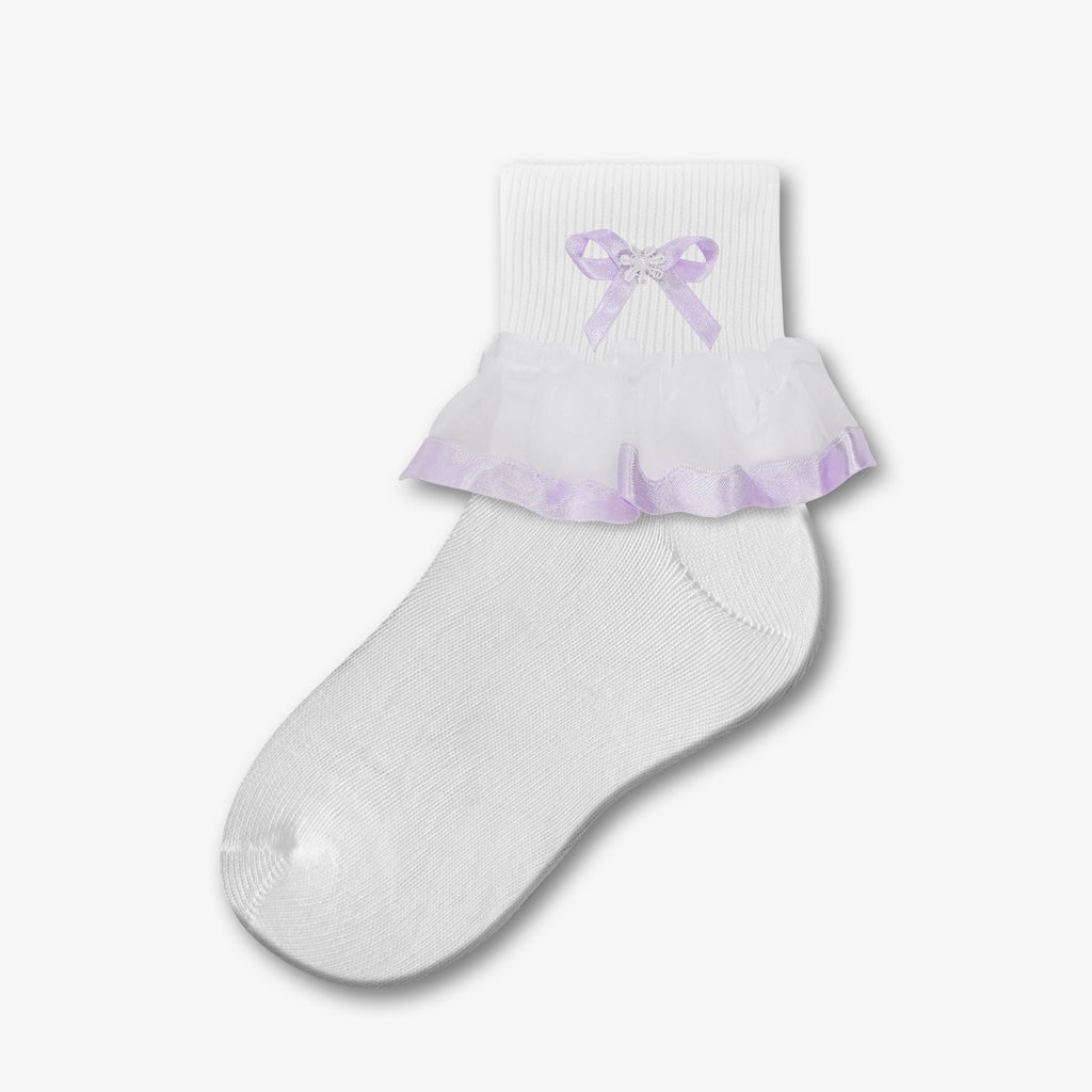 Lace - Style: 9030T - White/Lilac