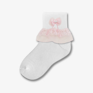 Lace - Style: 9047 - White/Pink 